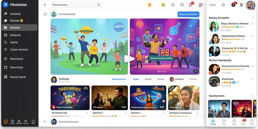 Screenshot menunjukkan karakter utama dalam aksi melawan musuh.