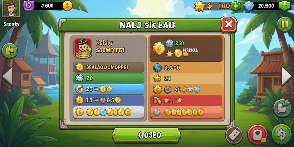 Screenshot menampilkan pemandangan indah dari dunia fantasi.