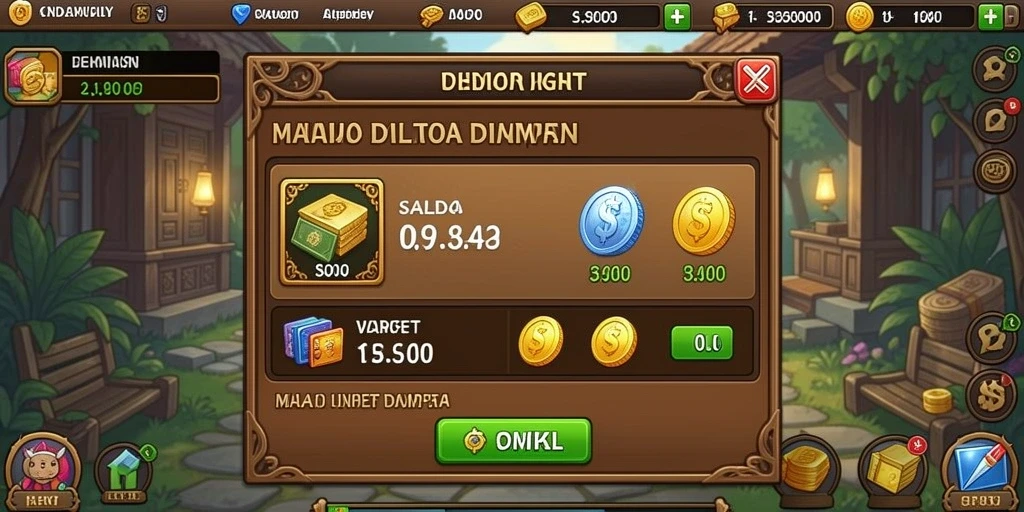 Tampilan mesin slot yang memikat dan penuh warna.