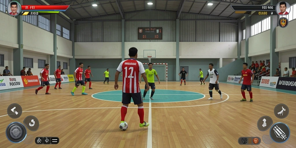 Menjelajahi terumbu karang yang berwarna-warni.