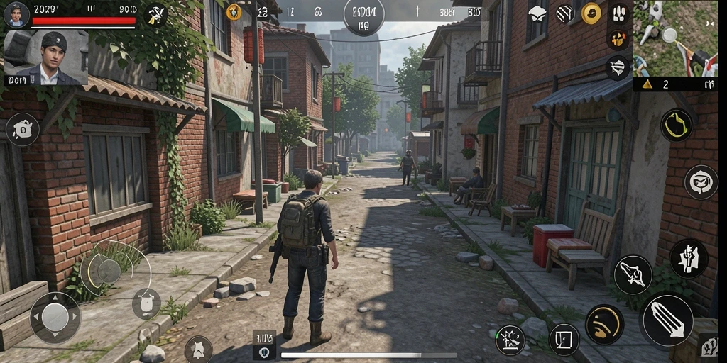 Tampilan utama RPGAME dengan grafik yang memukau.