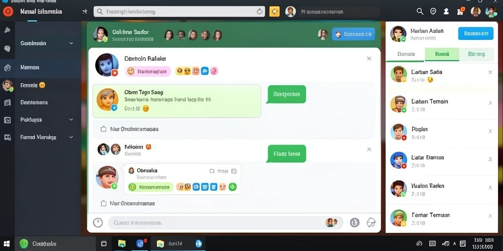Tampilan awal TURU99 dengan karakter yang menarik.